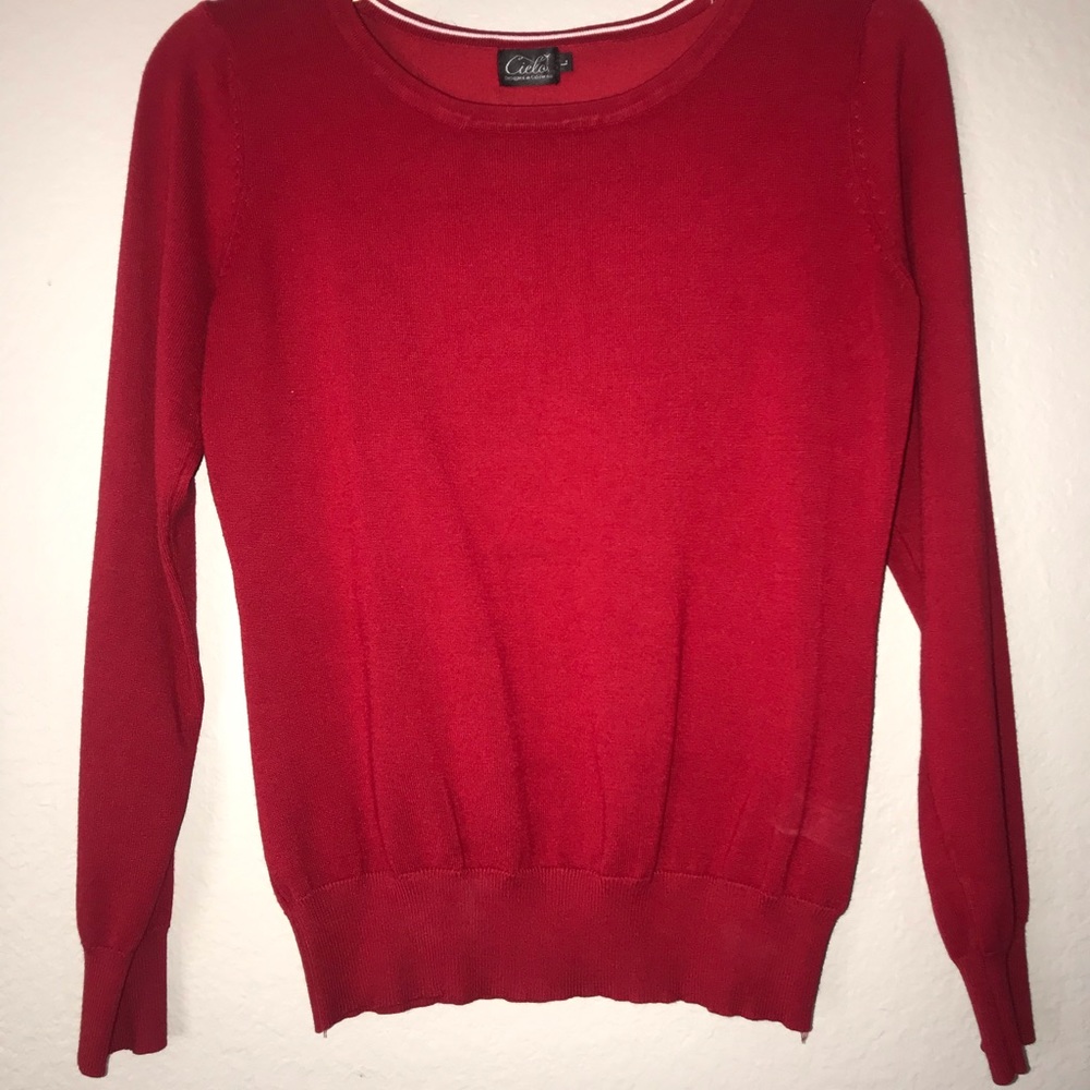 Red long sleeve